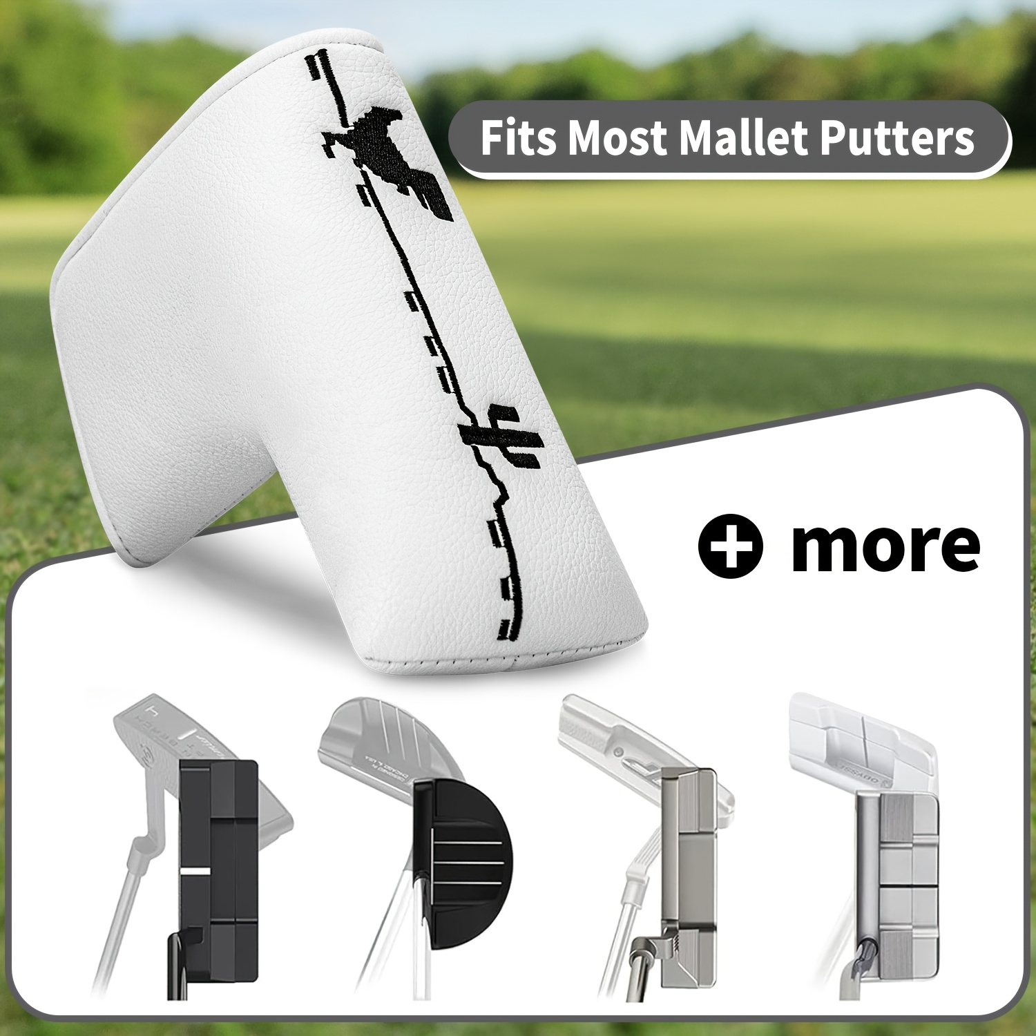 공룡&크로스본스 골프 퍼터 커버 - 블레이드 헤드, 부 - Golf Equipment Deals 리뷰 및 가격