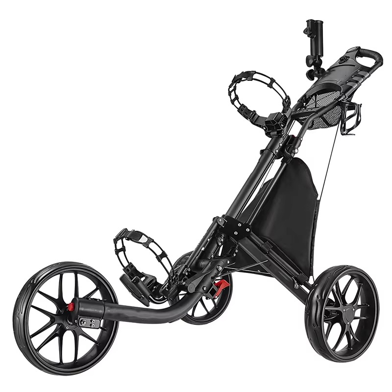 골프 푸시 카트 4륜 견고하고 가벼운 접이식 골프 풀  - Pull Cart Fold 리뷰 및 가격
