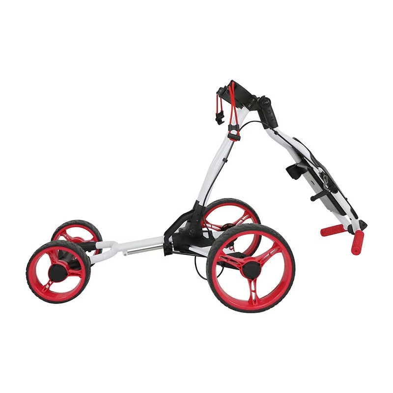 골프 푸시 카트 4륜 견고하고 가벼운 접이식 골프 풀  - Pull Cart Fold 리뷰 및 가격