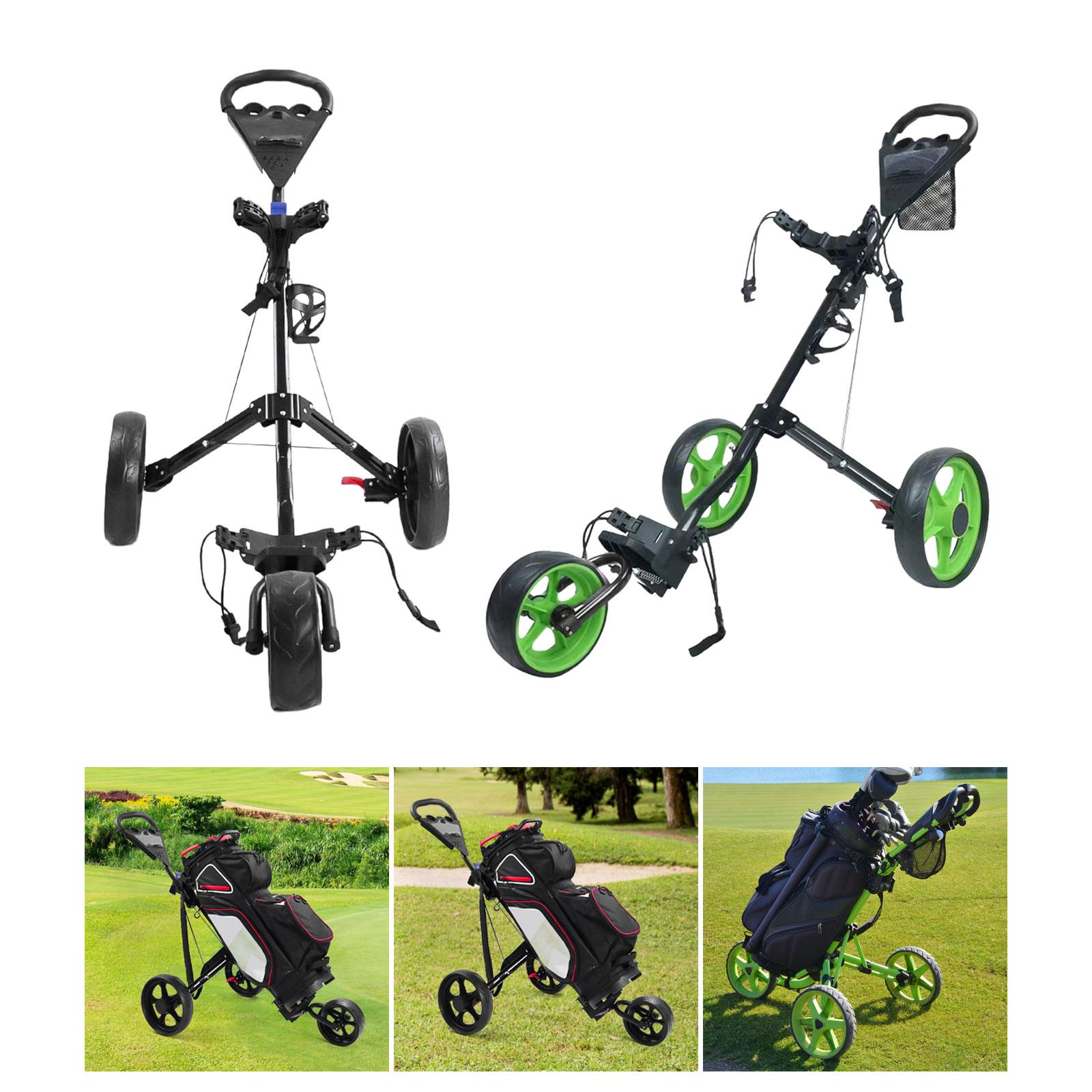 골프 워킹 풀 카트 캐디 카트 핸드 브레이크 접이식 푸 - Pull Cart Fold 리뷰 및 가격
